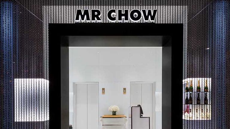 Upscale restaurant Mr Chow opened just in time to kick off Caesars Palace Las Vegas's 50th anniversary year. // © 2016 Caesars Entertainment
