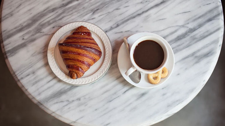 Begin or end your foodie expedition in Los Angeles’ Sawtelle neighborhood at Balconi Coffee Company, which serves siphon-brewed coffee and pastries from Superba Food & Bread. // © 2016 Bryant Swanstrom