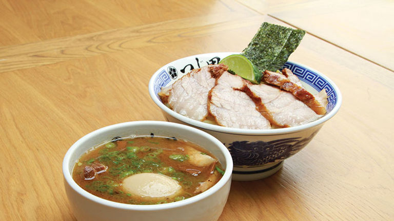 Don’t miss the famous tsukemen, or dipping ramen, at Tsujita LA Artisan Noodle. // © 2016 Ocean Photo Studio/WANANN, Inc.