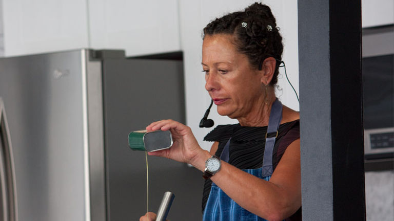 Nancy Silverton, of Pizzeria Mozza, Osteria Mozza and La Brea Bakery // © 2013 Mindy Poder