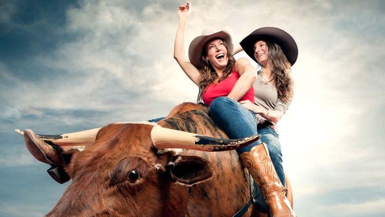 Travaasa Austin is an experiential all-inclusive resort. Oddly enough, in the gym, guests can learn to ride a mechanical bull. // © 2013 Austin Convention & Visitors Bureau