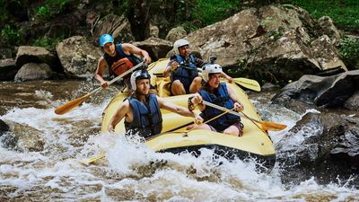Daley, president and CEO of MT Sobek, recommends river-rafting trips.