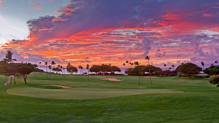 Kaanapali lays claim to two championship golf courses with dramatic ocean views.