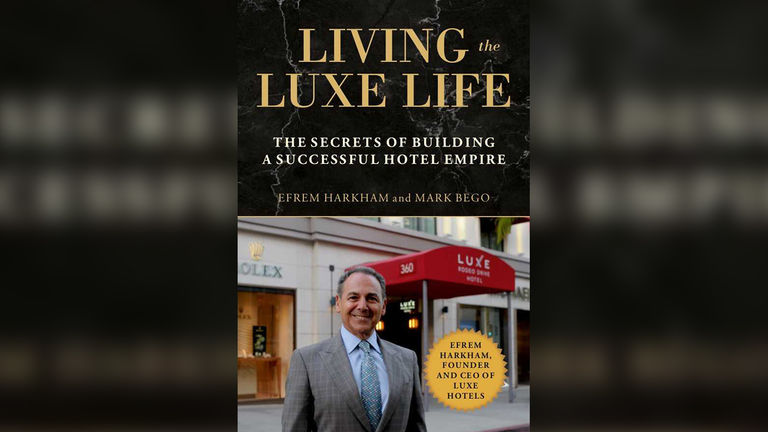 “Living the Luxe Life: The Secrets of Building a Successful Hotel Empire” was published in 2019.