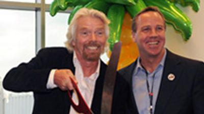 Sir Richard Branson of Virgin Speaks with TravelAge West