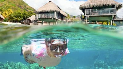 When her family clients are looking for a family-friendly international destination, Slater often recommends they visit Bora Bora. // © 2015 Thinkstock