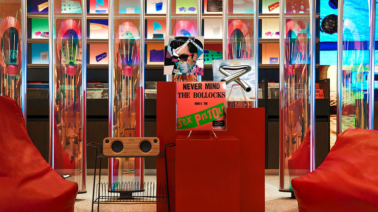 Voyage Vinyl is an onboard record shop.