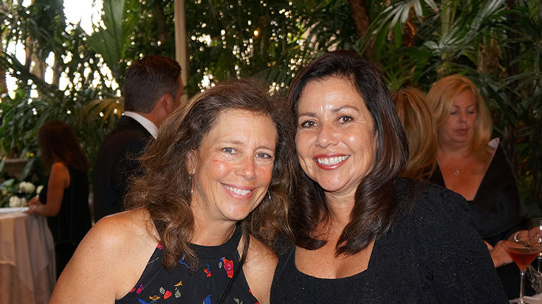 Andi Myza/Montrose Travel (L) and Susie Casillas/Club Med