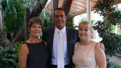 Laurie Doerschlen,TravelAge West, Greg Bernd, Classic Vacations and Julie Zadeh, Hawaii Visitors & Convention Bureau