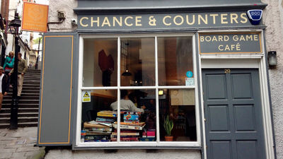 Have a chance encounter at Chance & Counters, located at the foot of the Christmas Steps (far left).