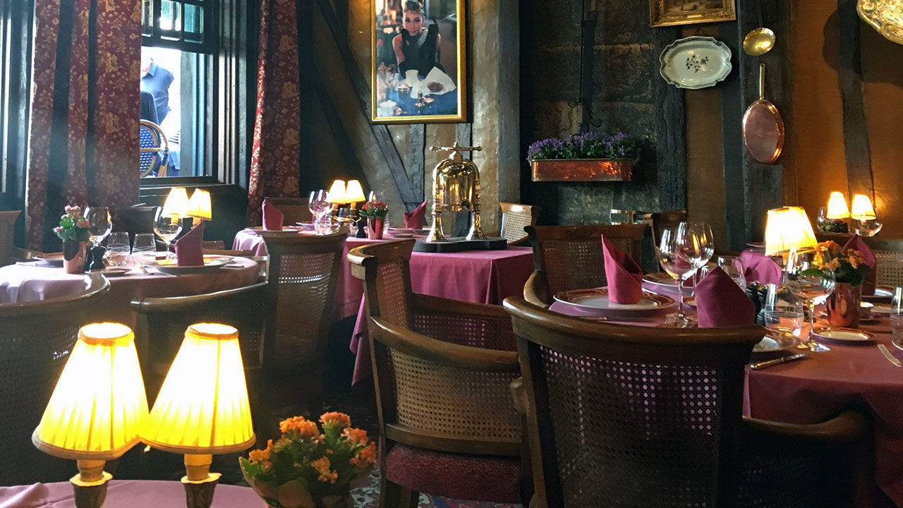 Julia Child experienced her first French meal at La Couronne Restaurant and Inn in Rouen, France.