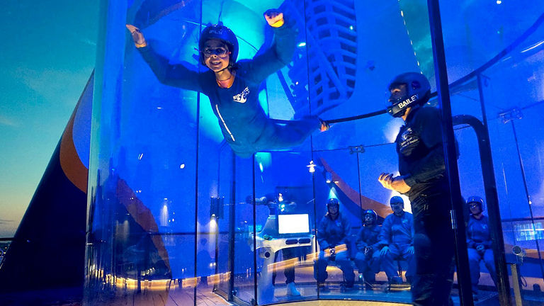 RipCord by iFly is onboard two ships from Royal Caribbean.