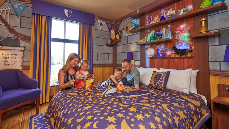 Legoland Castle Hotel has suites themed to Magic Wizard.