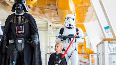 The force is strong with Star Wars Day at Sea participants. // © 2015 Disney 2