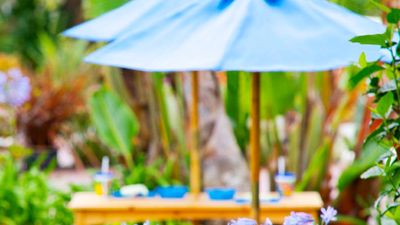 Near the family pool, young guests can picnic at pint-size tables. // © 2015 Park Hyatt Aviara 2