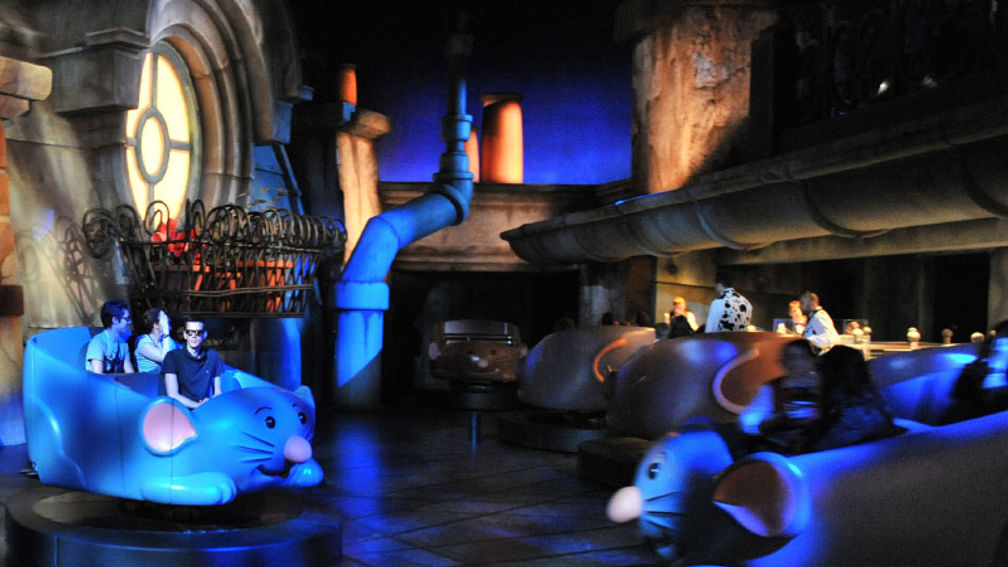 Disneyland Paris is the only park with a “Ratatouille” ride. // © 2016 Disneyland Paris 2