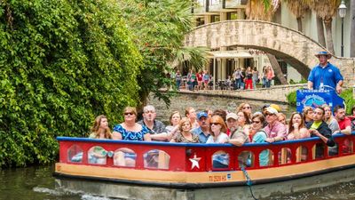 Be sure to visit San Antonio's famed River Walk. // © 2017 iStock