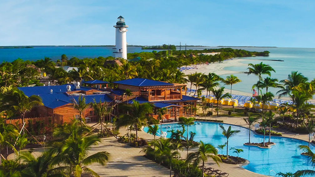 New #39 Superman #39 Zipline From Norwegian Cruise Line at Harvest Caye