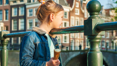 Despite its reputation, Amsterdam has much to offer families. // © 2017 Getty Images