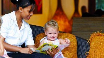 Every child under 6 years old is allocated a nanny from 8 a.m. to 9 p.m. each day. // © 2014 Nanuku Resort and Spa 2