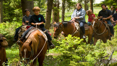 Horseback rides are a major draw for the Gallatin Valley property. // © 2015 320 Guest Ranch 2