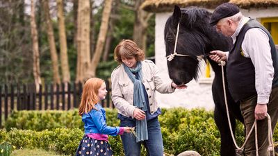 At Belfast’s Ulster Folk Museum, kids can experience what life was like more than 100 years ago.