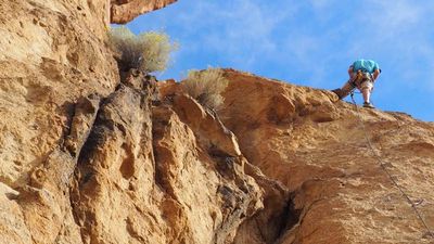 Climbers can tackle Oregon’s Smith Rock with help from local operator Smith Rock Climbing Guides. // © 2015 Tamara Gruber