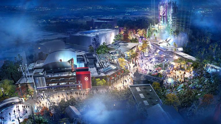 Marvel-themed lands at Disney California Adventure and Disneyland Paris will be called Avengers Campus.