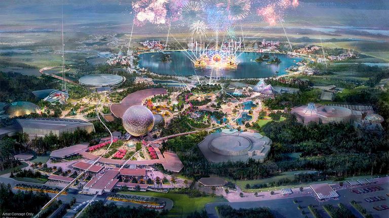 Epcot is undergoing a multiyear, parkwide transformation.