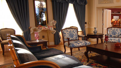 Though the recently-announced Disneyland Diamond Days sweepstakes, resort guests can win an overnight stay at the Disneyland Dream Suite in New Orleans Square. // © 2015 Disneyland Resort