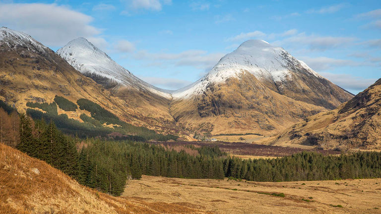 The dramatic peaks of Glencoe were the backdrop for scenes in the “Harry Potter” movies, as well as “Highlander” and “Skyfall.”