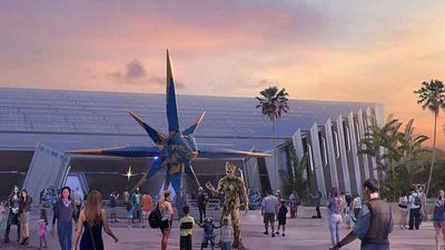 A new e-ticket attraction based on “Guardians of the Galaxy” will be coming to Epcot. // © 2017 Walt Disney World Resort