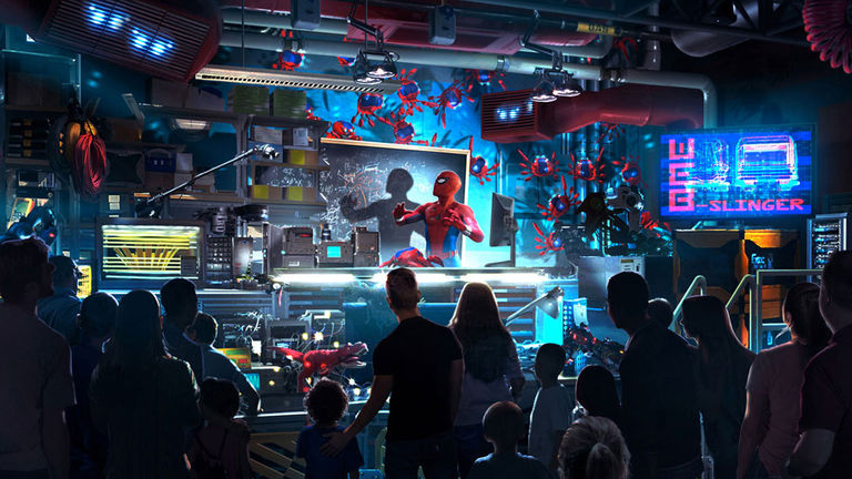 Web Slingers: A Spider-Man Adventure will be part of Disney’s Avengers Campus.
