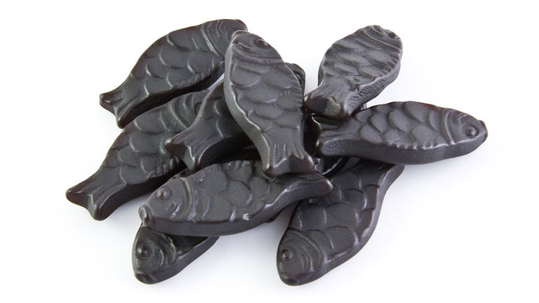 Salted licorice is a beloved treat in Scandinvia.