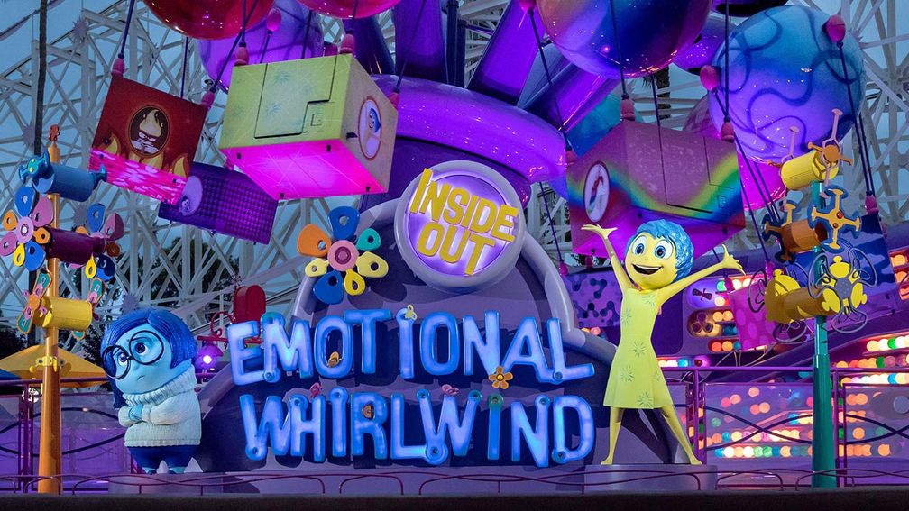 Inside Out Headquarters Completes Disneyland’s Pixar Pier