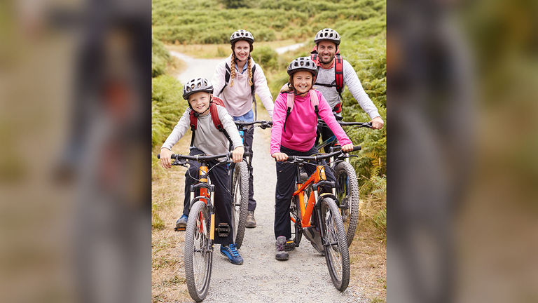 Families are excited to finally get away.