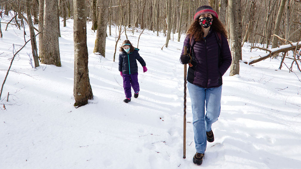 Family Vacation Journal: A Winter Hike in Shenandoah National Park