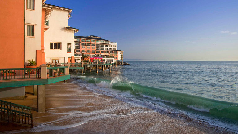 The Monterey Plaza Hotel & Spa overlooks the Pacific Ocean.
