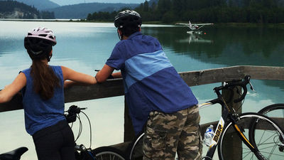 Bicycle Adventures caters to family travelers by designing itineraries that consider all skills levels. // © 2014 Bicycle Adventures