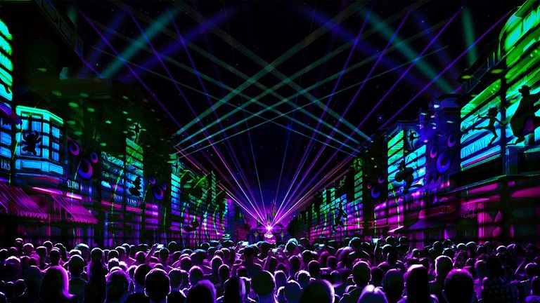 Mickey’s Mix Magic will feature all-new music, projections and lasers that will set the scene for an epic dance party that takes over the entire park.