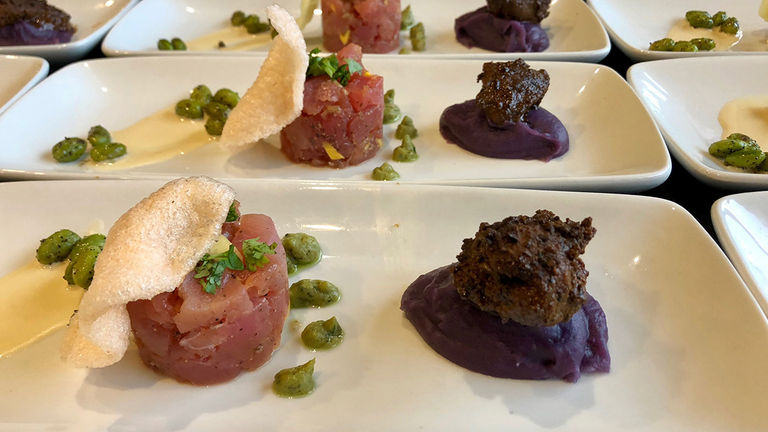 The writer enjoyed island flavors at Disney's Polynesian Village Resort.