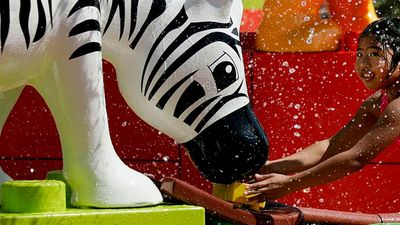 Waterpark tickets are only available with purchase of tickets to Legoland California. // © 2017 Legoland California