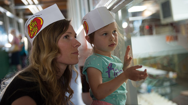 Jelly Belly's tour has been rated one of the best factory tour experiences in the country.