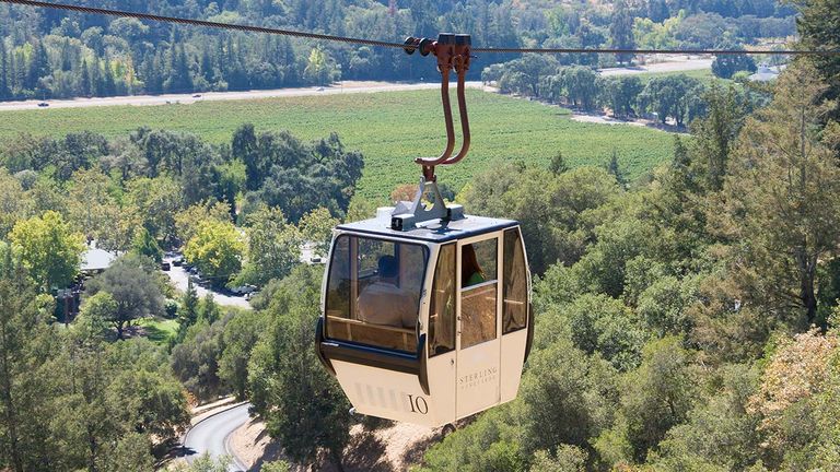 A visit to Sterling starts with a five-minute ride on the valley's only aerial tram.