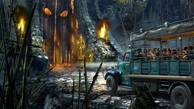 Skull Island: Reign of Kong will open in Islands of Adventure in the summer of 2016. // © 2015 Universal Orlando Resort