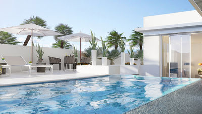 Super Villas will offer an infinity pool and butler service. // © 2016 Nickelodeon Hotels & Resorts Punta Cana