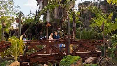 Colorful and exotic plants grow throughout Pandora — The World of Avatar. // © 2017 Steven Diaz/Walt Disney World Resort