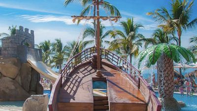Recent renovations at Marival Resort & Suites Nuevo Vallarta include the addition of a pirate-themed water park. // © 2015 Marival Resort & Suites Nuevo Vallarta