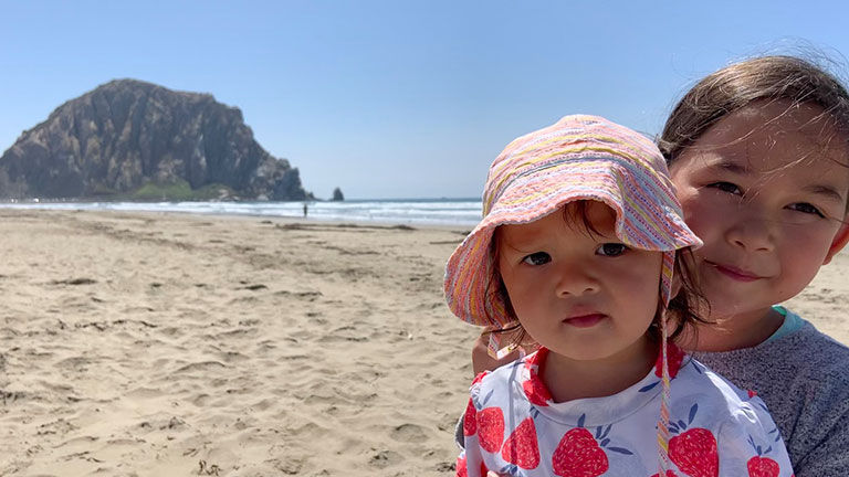 Morro Rock Beach is one of many beach options in San Luis Obispo County.