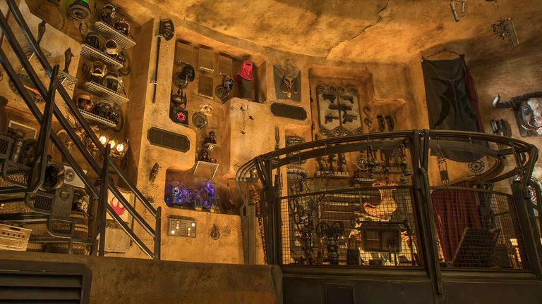 Dok-Ondar’s collection includes items from all eras of the “Star Wars” saga.